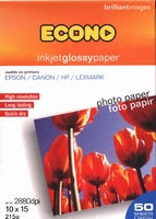 Econo fotopapier (10x15 cm)